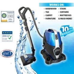 Sirena HEPA Bagless Canister Vacuum -Vacuum Cleaner Equipment Store sirena last